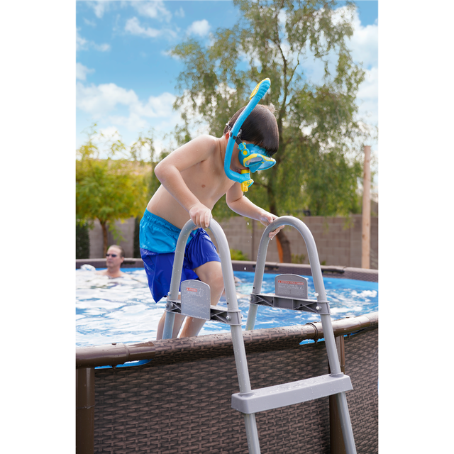 Coleman® 18′ x 48″ Power Steel Swim Vista Series II Swimming Pool Set