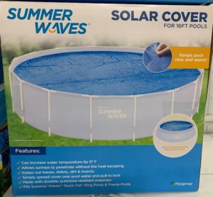 Summer Waves® Solar Cover - 16 ft.